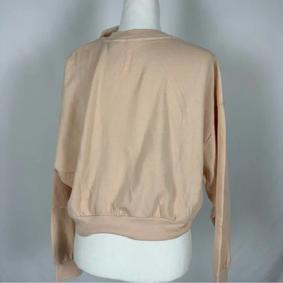 Levi’s Cropped Graphic Logo Sweatshirt - Picture 4 of 5